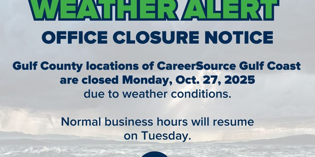 Gulf Co Office Closure Oct 27