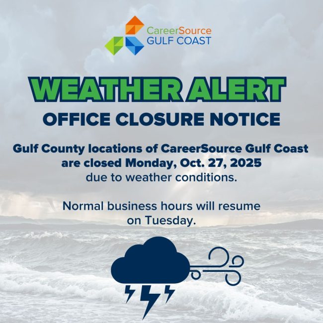 Gulf Co Office Closure Oct 27